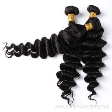 Best Selling Raw Mink Brazilian Vigrin Cuticle Aligned Loose Deep Wave Hair Bundles Peruvian 100 Human Hair